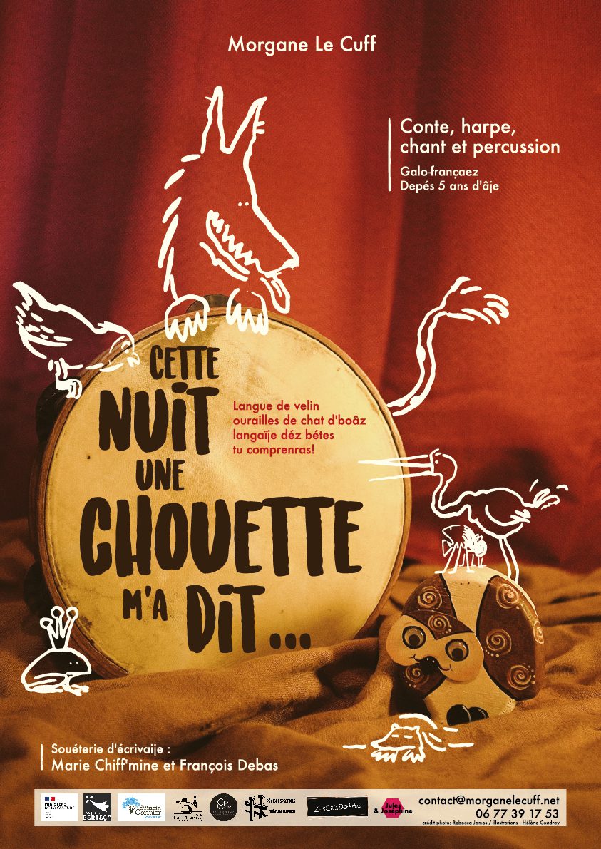 Affiche Cette nuit une chouette m'a dit
