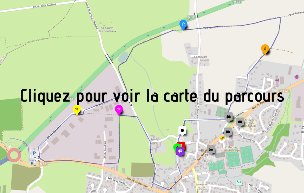 Carte du parcours